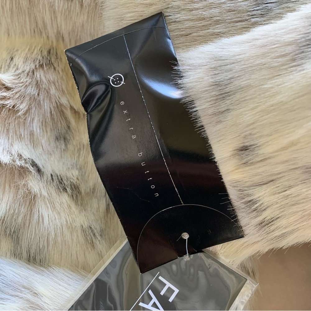 🆕 Pamela McCoy Faux Fur Winter Coat Leopard Print - Picture 9 of 12
